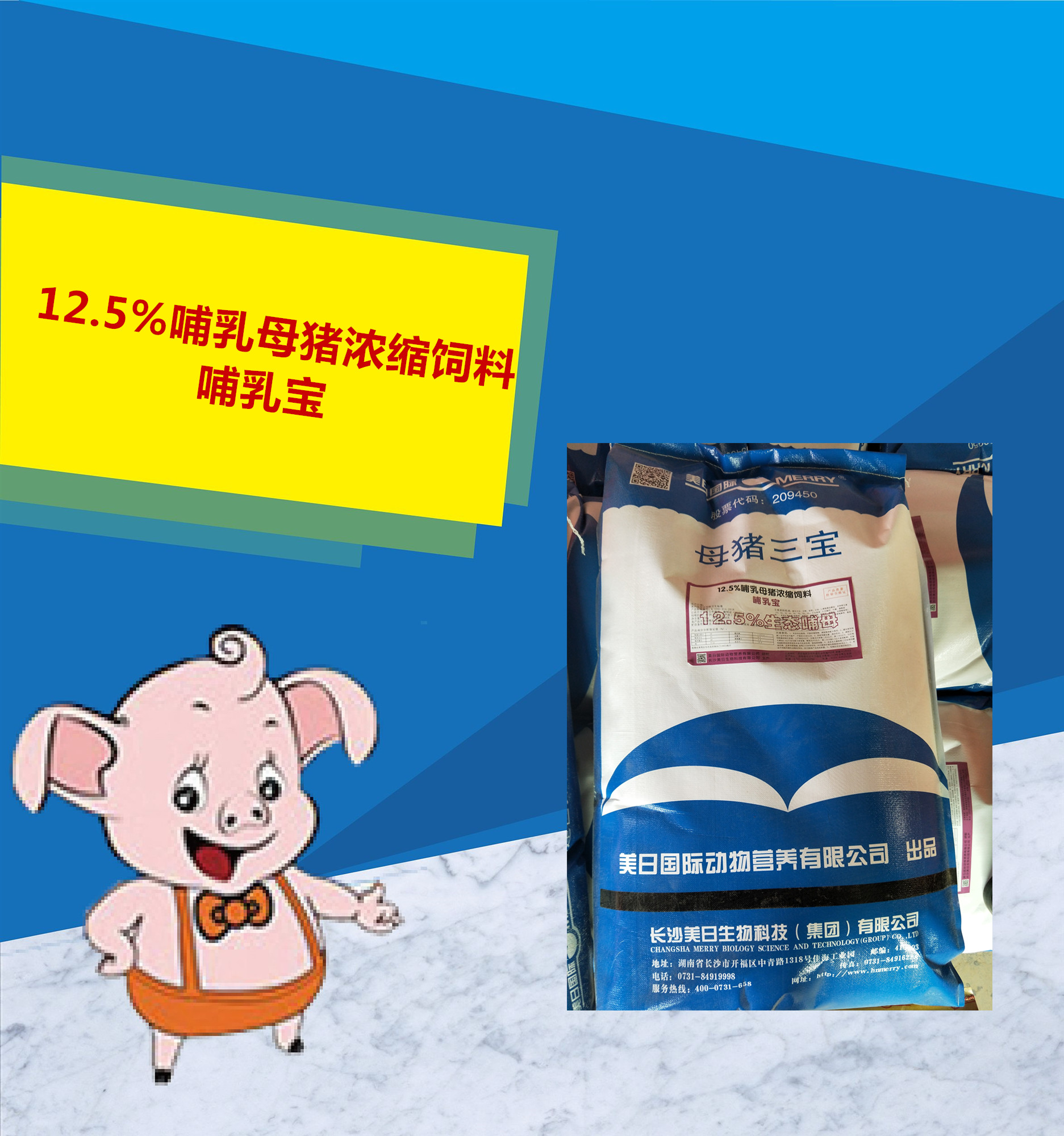 哺乳宝-12.5%哺乳母猪料