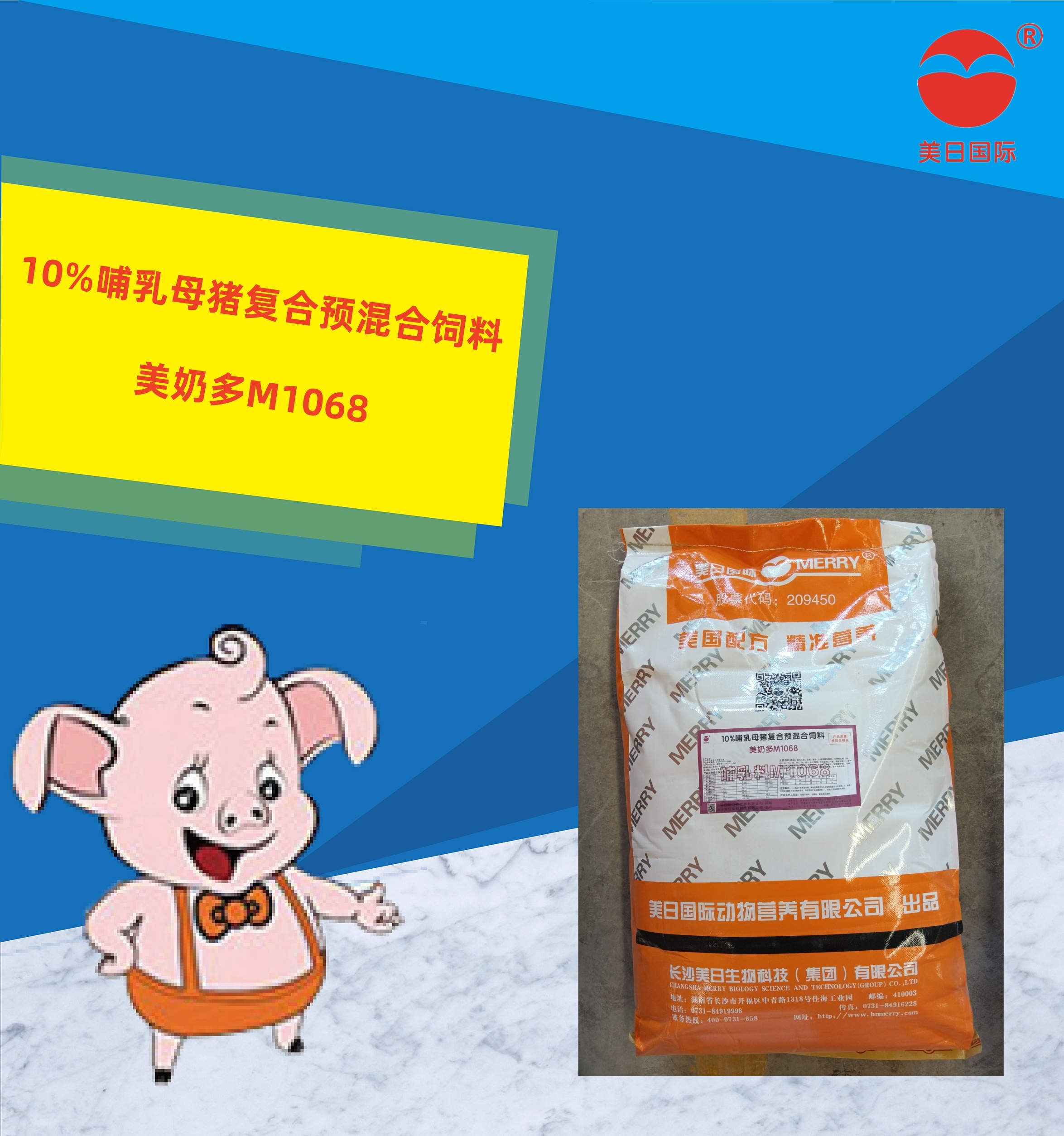 10%哺乳母猪复合预混合饲料